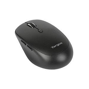 Targus AMB582 Midsize Comfort Multi-Device Antimicrobial Bluetooth Mouse (Black)