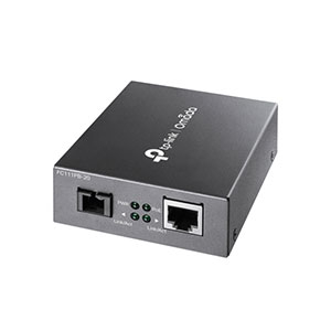 TP-Link TL-FC111PB-20 10/100Mbps WDM Media Converter with 1-Port PoE