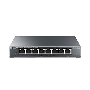 TP-Link TL-RP108GE 8-Port Gigabit Managed Reverse PoE Switch
