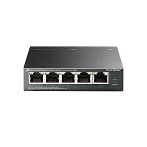 TP-Link TL-SG1005LP 5-Port Gigabit Desktop Switch with 4-Port PoE+