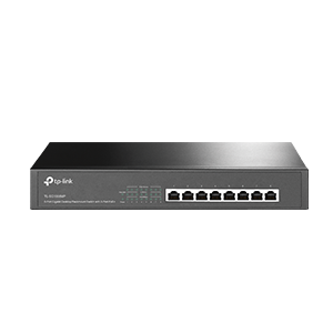 TP-Link TL-SG1008MP 8-Port Gigabit Desktop/Rackmount Switch with 8-Port PoE+