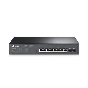 TP-Link TL-SG2210MP JetStream 10-Port Gigabit Smart PoE Switch with 8-Port PoE+