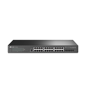 TP-Link TL-SG3428X JetStream 24-Port Gigabit L2+ Managed Switch with 4 10GE SFP+ Slots