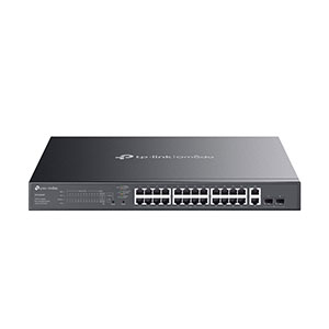 TP-Link ES228GMP Omada 28-Port Gigabit Easy Managed Switch with 24-Port PoE+