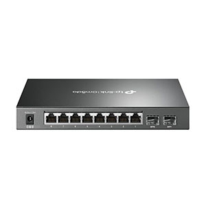 TP-Link TL-SG2210P JetStream 8-Port Gigabit Smart PoE+ Switch with 2 SFP Slots