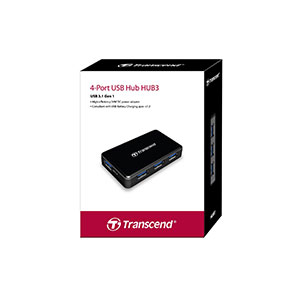 Transcend TS-HUB3K USB 3.1 4-Port Hub