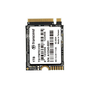 Transcend 1TB MTE310S NVMe SSD M.2 PCIe 2230 Gen4x4, NVMe, DRAM-less (TS1TMTE310S)