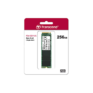 Transcend SSD Internal 256GB M.2 2280 PCIe Gen3x4 (TS256GMTE112S)