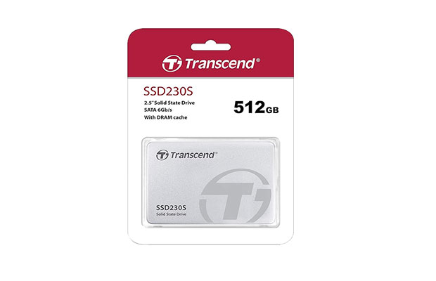 SSD Internal 2.5'' 512GB TS512GSSD230S Transcend, SATA3, 3D TLC, Aluminium case (3Yr)