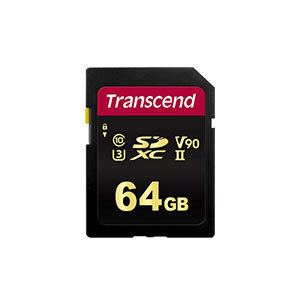 Transcend 64GB 700S UHS-II SDHC Memory Card (TS64GSDC700S)
