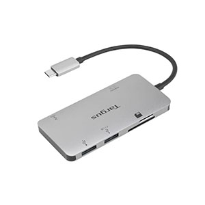 Targus USB-C 4K HDMI Video Adapter and Card Reader (ACA953AP-50)
