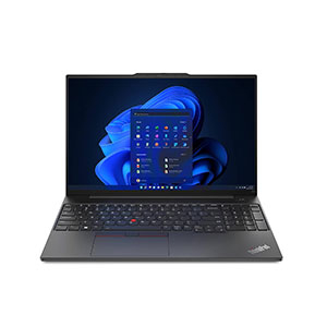 Lenovo ThinkPad E16 Gen 1 Core i7-1355U 8GB-512GB M.2 NoDVD 16” WUXGA Non-Touch DOS-3Call Black (1Yr)