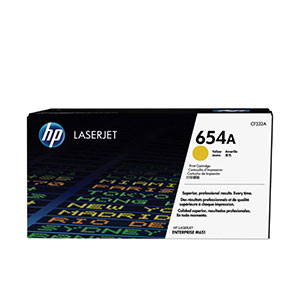 Toner HP Laser 654A (CF332A) Original Yellow for M651DN~15,000pages