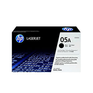 Toner HP 05A Black Original LaserJet Toner Cartridge (CE505A)