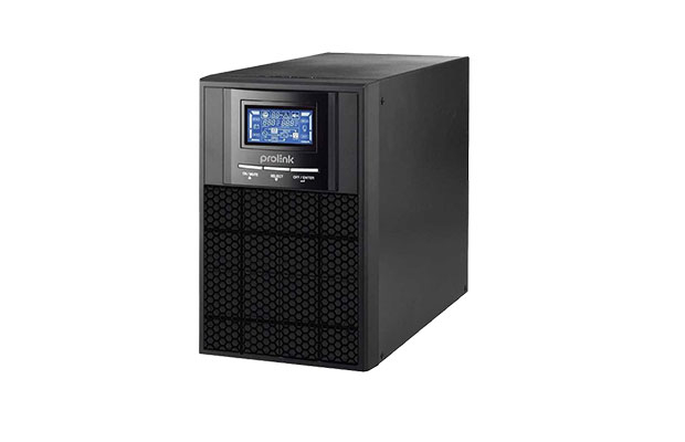 Online UPS PROLINK 1KVA PRO901-ES, LCD, 3U, USB, RS232 port, PF0.9 (battery 9AHx2) 2Y