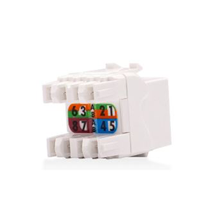 LINK CAT6 RJ45 Modular JACK, Slim, Black (US-1006SL6)