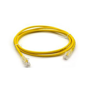 LINK CAT6 RJ45 PATCH CORD, LSZH 1M YELLOW (US-5101LZ-5)