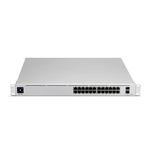 Ubiquiti UniFi Pro (USW-Pro-24-POE) 24-Port POE (400W), 2x 10G SFP+ ports, Layer3 Switch