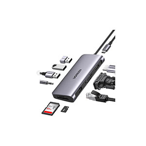 Ugreen 80133 10-in-1 4K HDMI USB C Hub