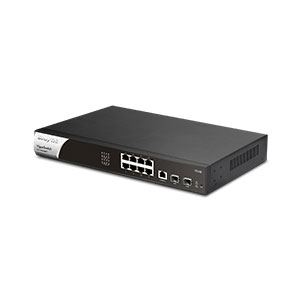 Draytek VigorSwitch P2100 8-Port PoE+ Gigabit Managed Switch