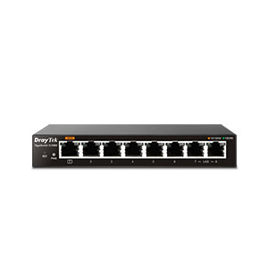 DrayTek VigorSwtichG1080 8-Port Smart Lite Gigabit Switch