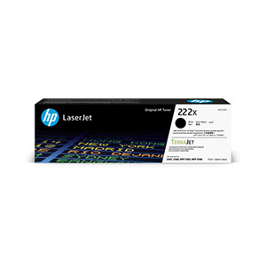 Toner HP LaserJet 222X Black Cartridge (W2220X) 3,200 pages for printer 3303fdw & 3303SDW