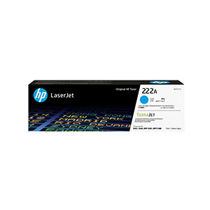 HP 222A Cyan Original LaserJet Toner Cartridge (W2221A) 1,200pages