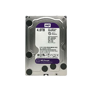 Western Digital WD 4TB Purple-Surveillance 3.5 “ 5400rpm HDD (WD40PURX