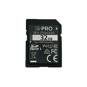 i-PRO WV-SDA032G 32GB SD/SDHC Class10-V10 Memory Card