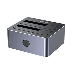Unitek 5Gbps Dual-Bay SATA Docking Station (Y-3026GY01-EU)