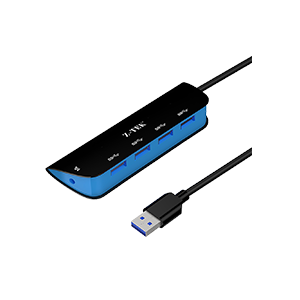 Z-TEK USB3.0 4PORT HUB 1.2m (ZY374)