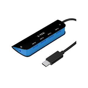 Z-TEK TYPE-C TO USB 3.0 4Port HUB ZY375