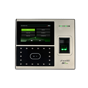 ZKTeco uFace800 Facial Multi-Biometric Time Attendance