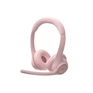 Logitech Zone 300 Wireless Bluetooth Headset Rose (981-001413)