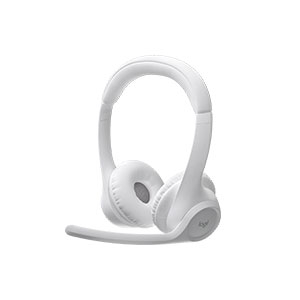 Logitech Zone 300 Wireless Bluetooth Headset White (981-001418)