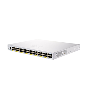 CISCO CBS250-48P-4G-EU Managed Switch 48-Port Gigabit, POE 370W, 4x1G SFP