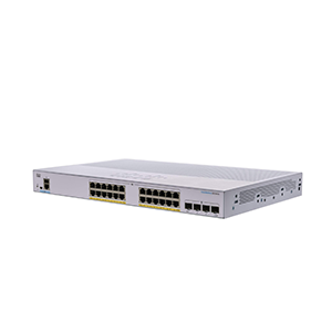 Cisco CBS350 24-port GE PoE+ Managed Switch (CBS350-24P-4G-EU)