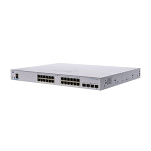 Cisco CBS350 Managed Switch 24-port GE, 4x1G SFP (CBS350-24T-4G-EU)