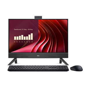Dell 24 All-in-One EC24250 None Touch-Core 7 150U-16GB-1TB SSD-23.8FHD 100Hz-UMA-Wifi + BT Ubuntu-2Y