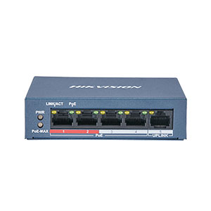 Hikvision DS-3E0105P-E/M(B) 4Port POE Switch