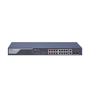 Hikvision DS-3E1318P-EI 16 Port Fast Ethernet Smart POE Switch