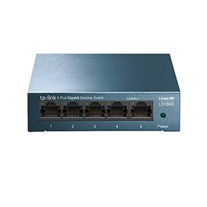 TP-Link LS105G 5-Port 10/100/1000Mbps Desktop Network Switch