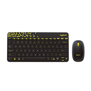 Logitech MK240 Wireless combo keyboard mouse - Black 920-008202
