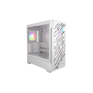 XPG Case STARKER AIR BTF White (Include 4 ARGB Fan)