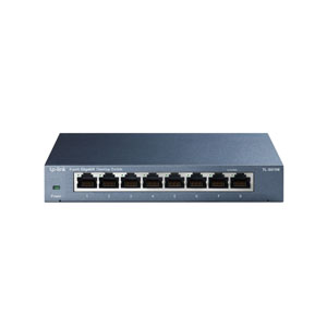 TP-LINK TL-SG108 8-Port 10/100/1000Mbps Desktop Switch