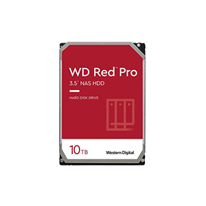 WD Red Pro 3.5 10TB 7200RPM Class SATA 6Gb/s 256MB Cache (WD102KFBX)