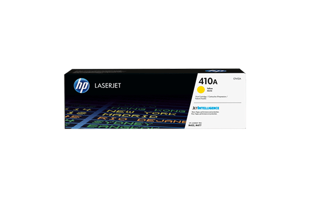 HP 410A Yellow Original LaserJet Toner Cartridge (CF412A)