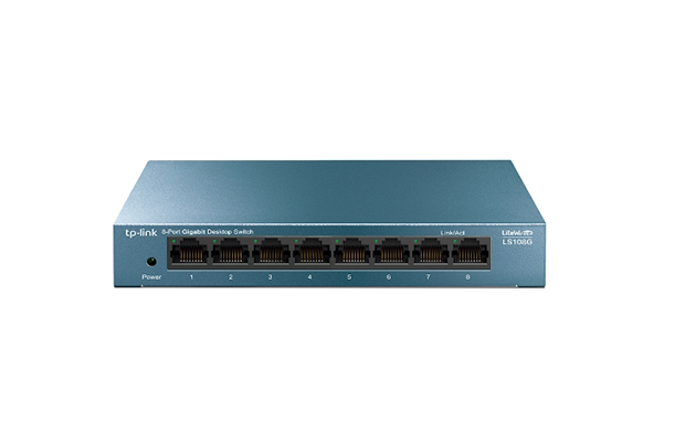 TP-Link LS108G 8-Port 10/100/1000Mbps Desktop Network Switch