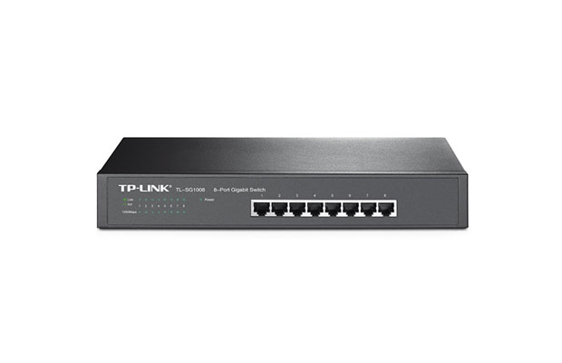 TP-LINK TL-SG1008 8-Port Gigabit Desktop/Rackmount Switch