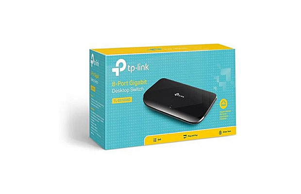 TP-LINK TL-SG1008D 8-Port Gigabit Desktop Switch